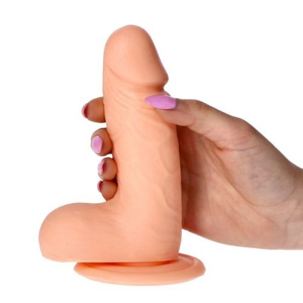 DILDO REALÍSTICO REAL RAPTURE WATER SENSATIONS 6'' BRANCO - Image 5