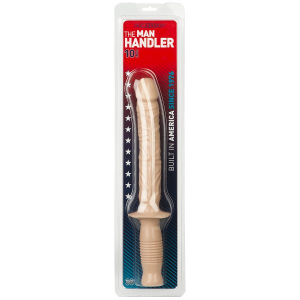 DILDO COM CABO MANHANDLER BRANCO - Image 2