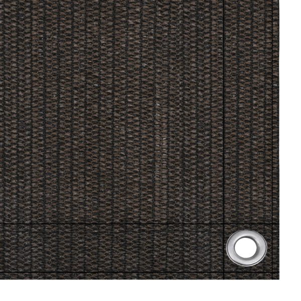 Tapete de campismo para tenda 250x400 cm castanho - Image 3