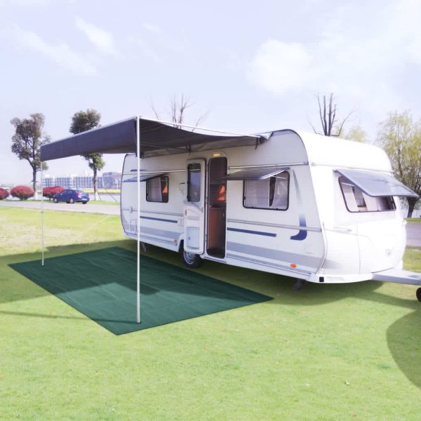 Tapete de campismo para tenda 250x600 cm verde