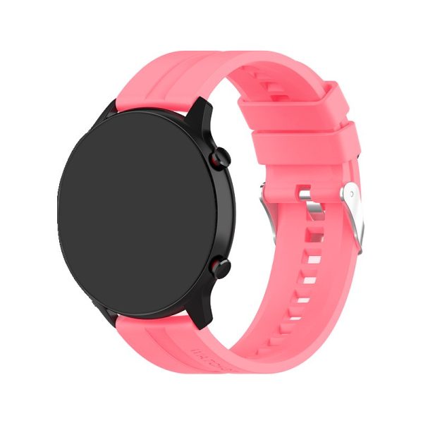 Correa Universal 22mm Amazfit GTR / Stratos / Huawei / Samsung / COOL Goma Rosa - Image 2