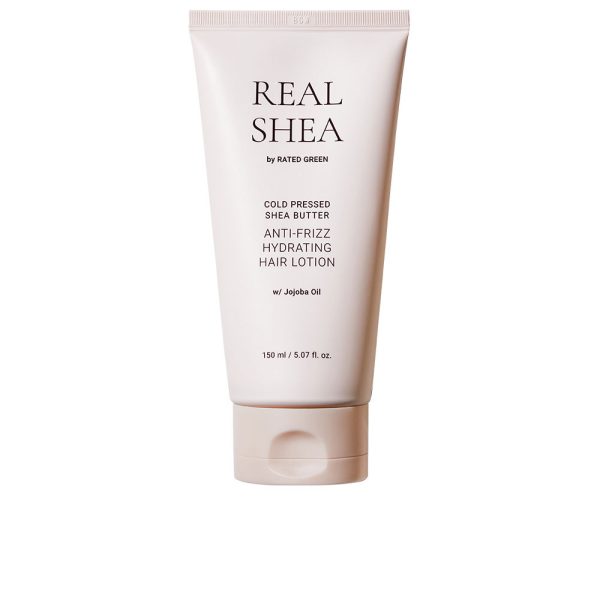 REAL SHEA loção hidratante antifrizz 150 ml