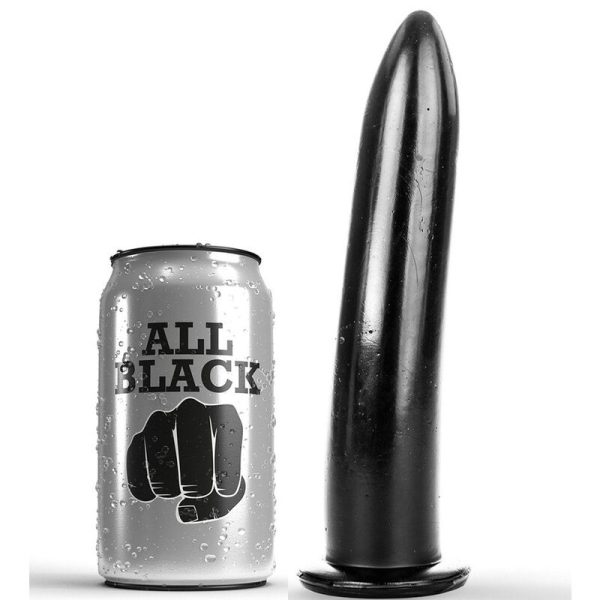 ALL BLACK - DILADOR ANAL E VAGINAL 20 CM