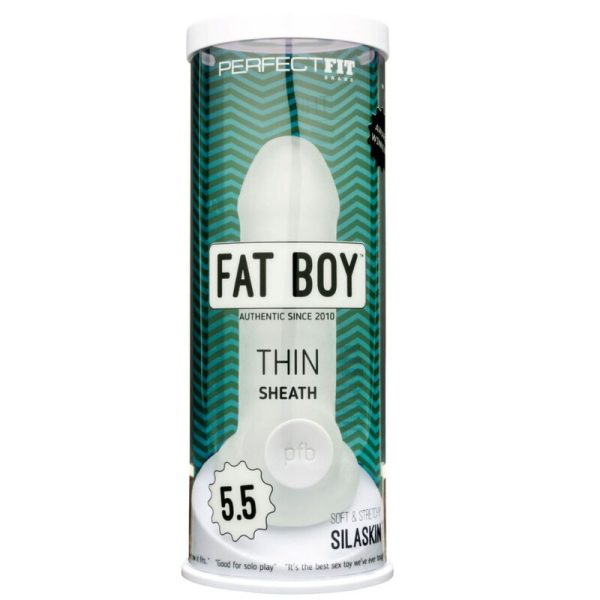 FAT BOY FUNDA FINA EXTENSOR PARA PENE TRANSPARENTE 15 CM - Image 3
