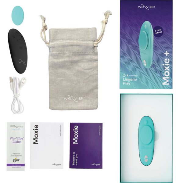 WE-VIBE - MOXIE + CLITORAL VIBRATOR AQUA - Image 4
