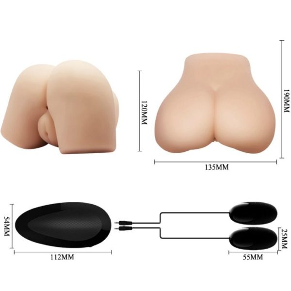 CRAZY BULL - ÂNUS REALÍSTICO E VAGINA COM POSTURA DE VIBRAÇÃO 4 - Image 8
