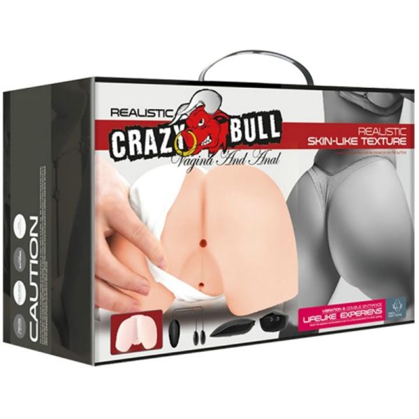 CRAZY BULL - ÂNUS REALÍSTICO E VAGINA COM POSTURA DE VIBRAÇÃO 4 - Image 11