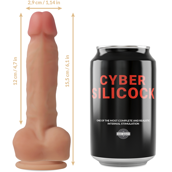 CYBER SILICOCK STRAP-ON ANSEL COM 3 ANÉIS GRÁTIS - Image 6