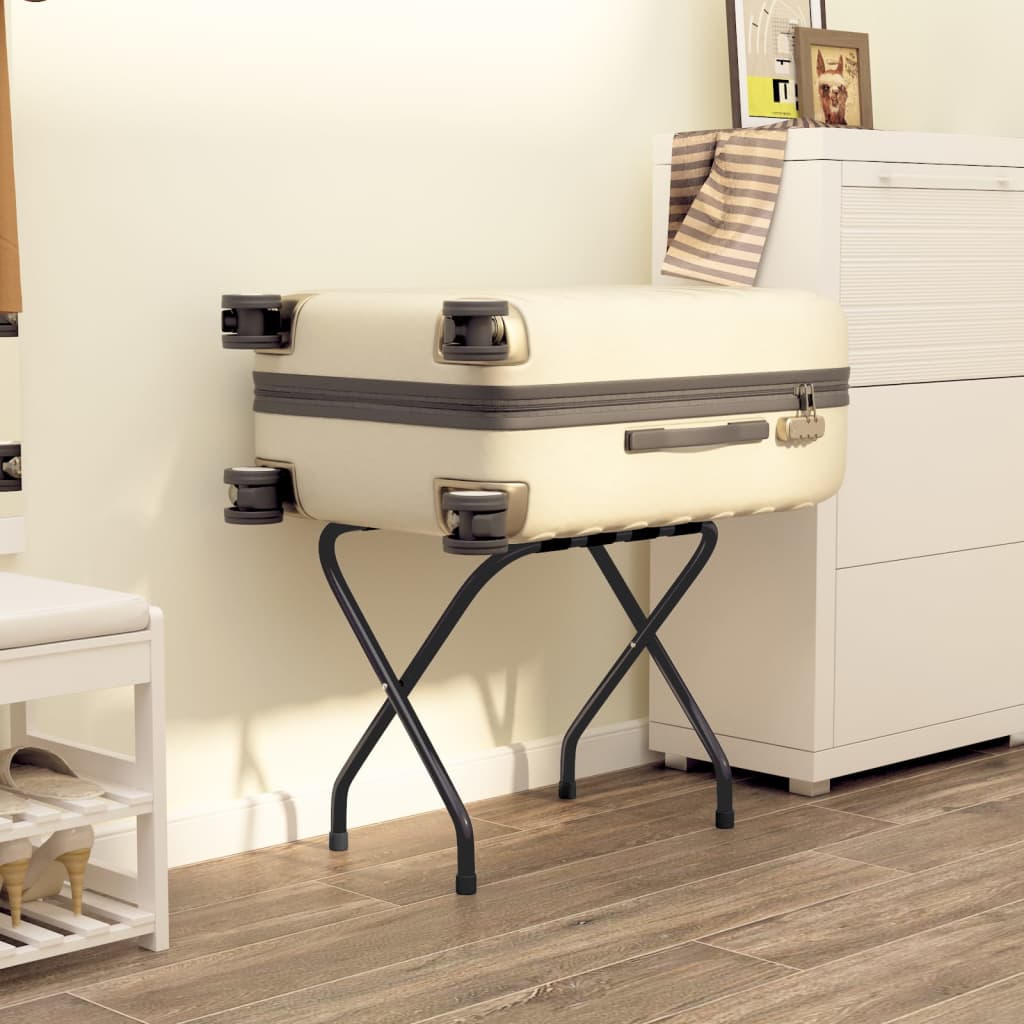 Suporte de bagagem 56x40x49 cm preto