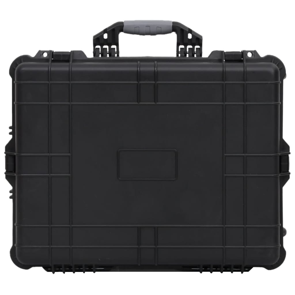 Mala de viagem com rodas 63x50x23 cm PP preto - Image 3