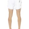 Bikkembergs Beachwear Roupa de banho BKK1MBS04_BiancoWhite - Image 3