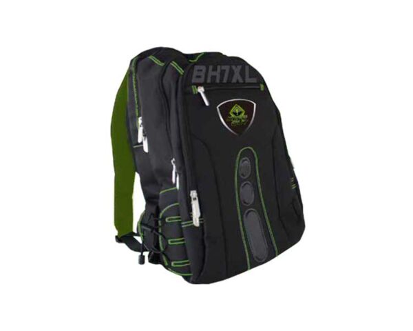 MOCHILA GAMING BK7GXL 17'' PRETA/VERDE KEEPOUT