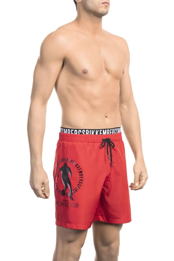 Bikkembergs Beachwear Roupa de banho BKK1MBM07_RED