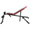 Banco musculação ajustável + conjunto barras e halteres 30,5 kg - Image 3