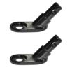 Acoplamento para reboque de bicicleta 2 pcs ferro