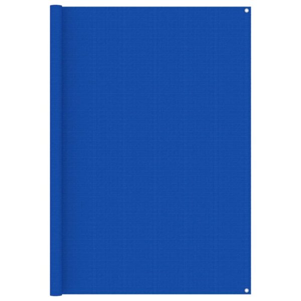 Tapete de campismo para tenda PEAD 200x400 cm azul