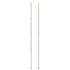Poste para para-sol estilo vela 2 pcs 200 cm aço galvanizado - Image 2
