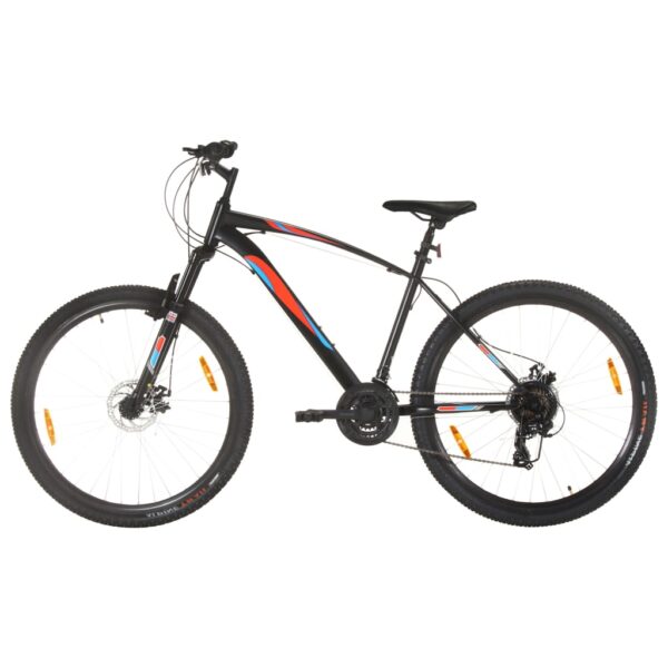 Bicicleta de montanha 21 velocidades roda 29" 48 cm preto