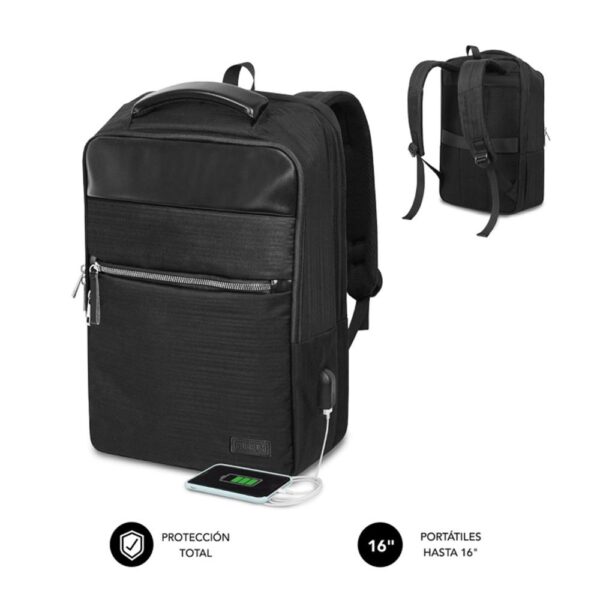 Mochila Subblim business v2 ap para laptop de 16 '' preta