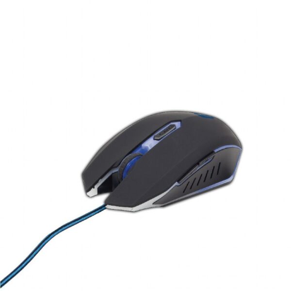 Rato Gaming GEMBIRD - 2400DPI - CABO DE NYLON - ergonómico