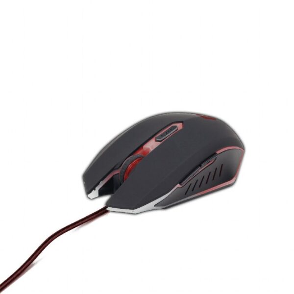 Rato Gaming GEMBIRD - 2400DPI - CABO DE NYLON - ergonómico