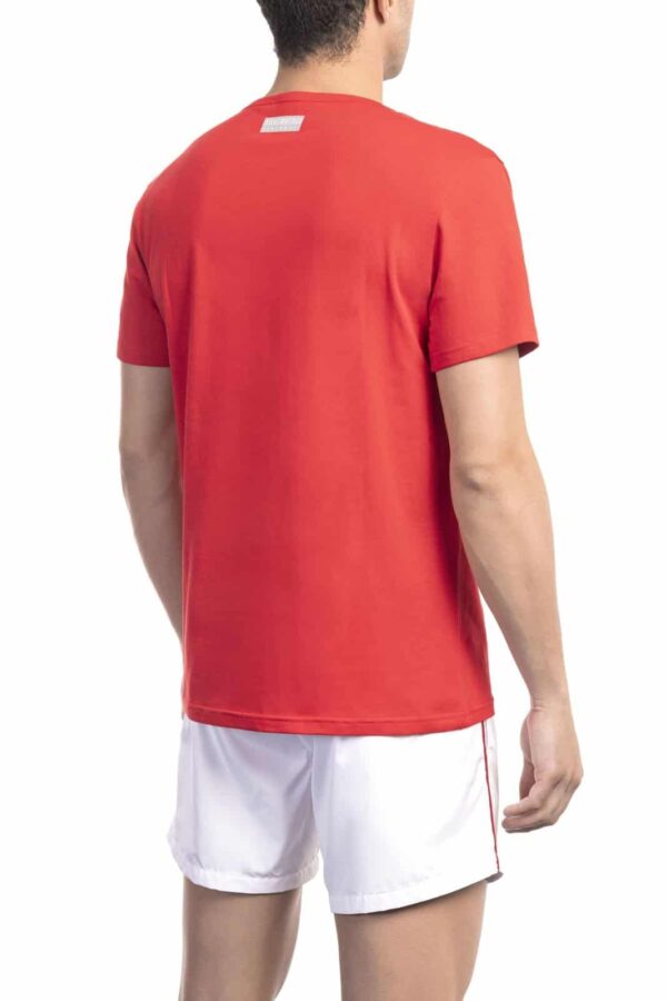 T-Shirt Bikkembergs Beachwear BKK1MTS02_RED - Image 2