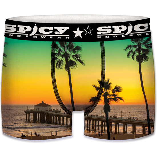 CUECA BOXER INFANTIL UNITÁRIA SPICY - MOD. SUNSET