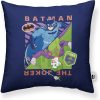 CAPA DE ALMOFADA 100% ALGODÃO 45X45CM BATMAN CHILD A