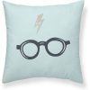 CAPA DE ALMOFADA 100% ALGODÃO 45X45CM HARRY POTTER DEEP BLUE A