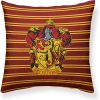 CAPA DE ALMOFADA 100% ALGODÃO 45X45CM GRYFFINDOR A