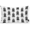 CAPA DE ALMOFADA 100% ALGODÃO 30X50CM GAME OF THRONES C