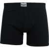 BOXER CLÁSSICO FECHADO DE ALGODÃO PRETO/PELE DE LYCRA BY RAFF