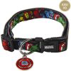 COLEIRA DE CÃO XXS/XS MARVEL PRETO