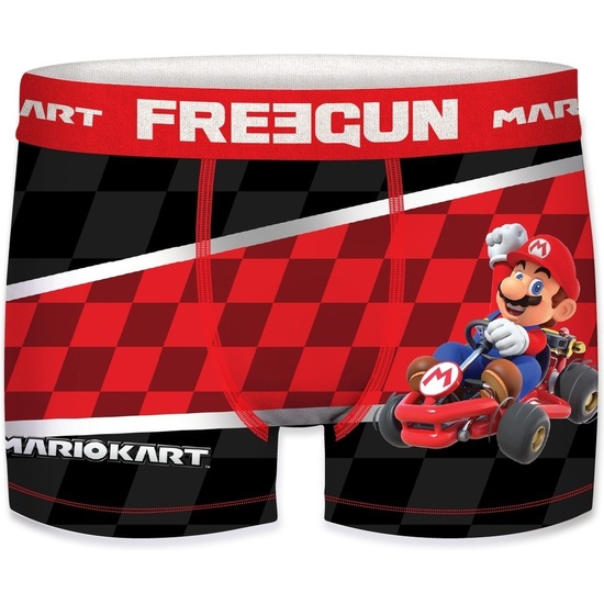 CONJUNTO DE 5 CUECAS BOXER MARIO-BROS PARA HOMEM MICROFIBRA - Image 4