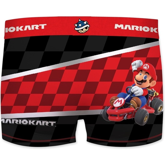CONJUNTO DE 5 CUECAS BOXER MARIO-BROS PARA HOMEM MICROFIBRA - Image 5