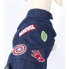JAQUETA DENIM PARA CÃES XXS MARVEL AZUL - Image 5
