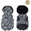 CASACO ACOLCHOADO XS MICKEY CINZA