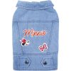 JAQUETA DENIM PARA CÃES M MINNIE AZUL - Image 2