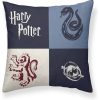 Fronha 100% ALGODÃO HOGWARTS MOD. AZUL CHECKS 65X65 CM.