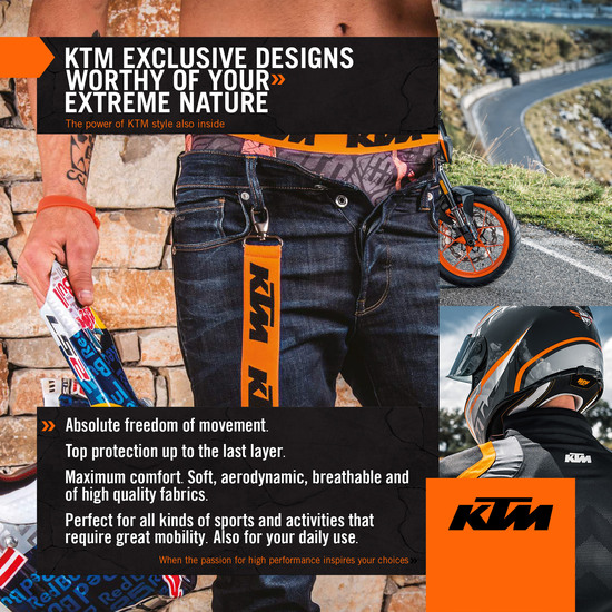 CONJUNTO DE 2 CUECAS BOXER KTM PRETAS E CINZA ESCURA - Image 5