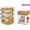 CONJUNTO DE 12 PRATELEIRAS DE ESPECIARIAS DE SUPORTE BAMBU QUTTIN