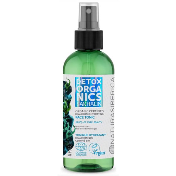 Spray Tónico Facial hidratante hialurónico orgânico certificado -Natura Siberica 170ml