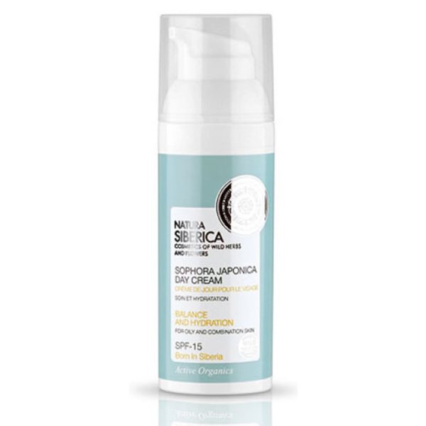 Natura Siberica Crema De Dia Piel Grasa Equilibrio e Hidratacion Spf15 50ml