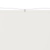Toldo vertical 60x1200 cm tecido oxford branco - Image 2