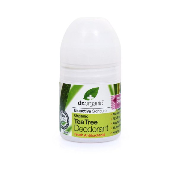 BIOACTIVE ORGÂNICO Desodorizante roll-on de tea tree 50 ml