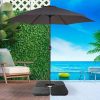SUPORTE PARASOL 4 PEÇAS PLÁSTICO 60/80 KG 50X50X7,5CM - Image 3