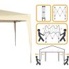 TENDA DOBRÁVEL AKTIVE CREME POLIÉSTER 300X300X240 CM - Image 5