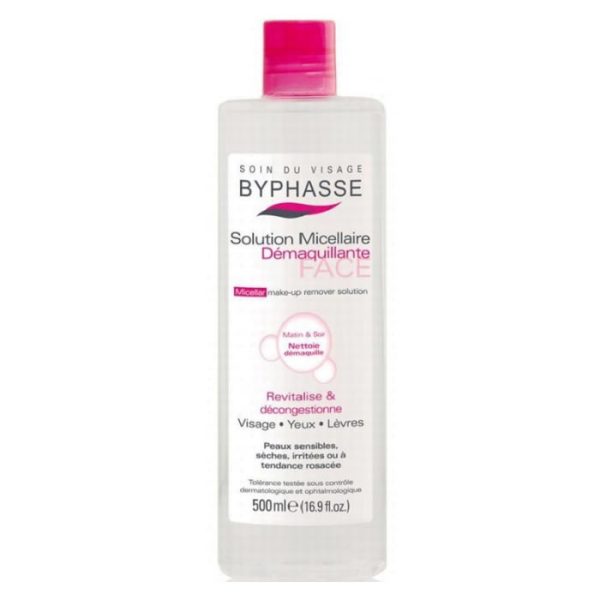 Byphasse Solución Micelar Desmaquillante Pieles Sensibles 500ml