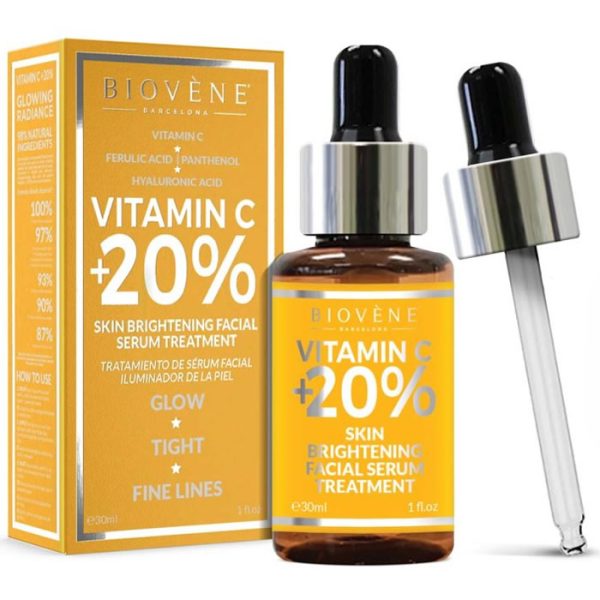 Biovene Vitamin C 20% Skin Brightening Serum Facial 30ml