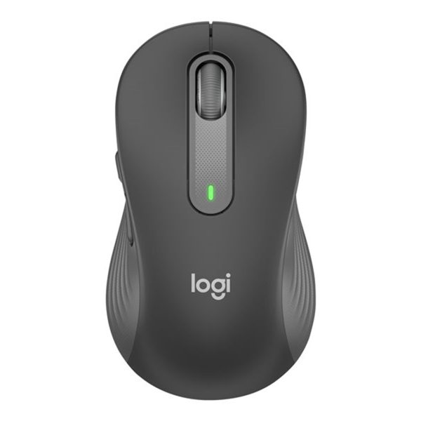 Rato logitech m650 grande óptico sem fio grafite